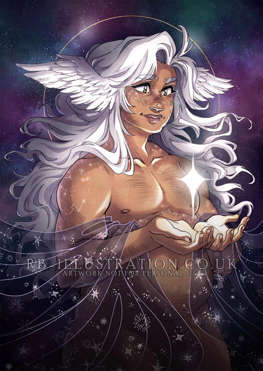 Born of the Stars (personal work, 2023) Born of the Stars (personal work, 2023)