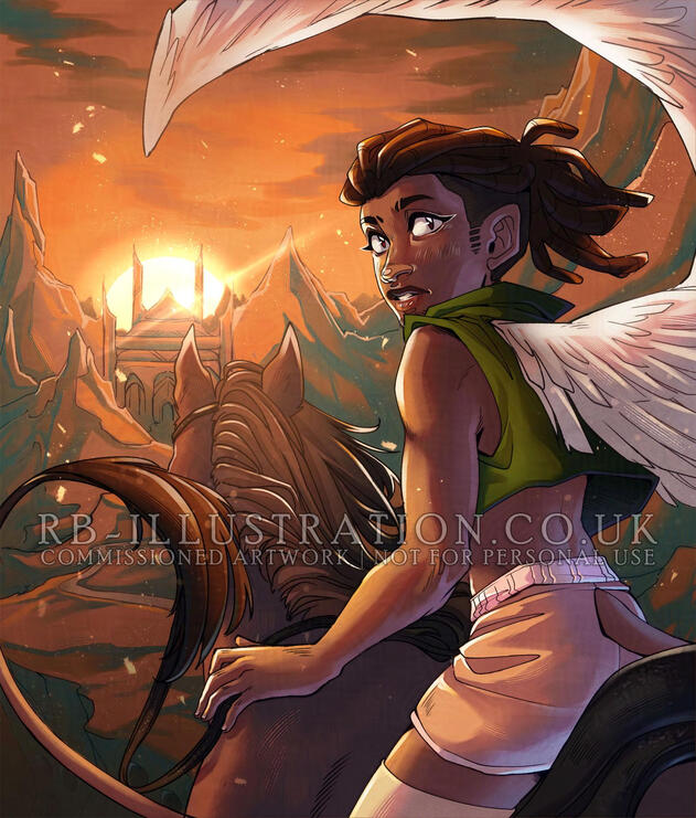 Journey to Naelack (Commission for Personal Client, 2026) Journey to Naelack (Commission for Personal Client, 2026)