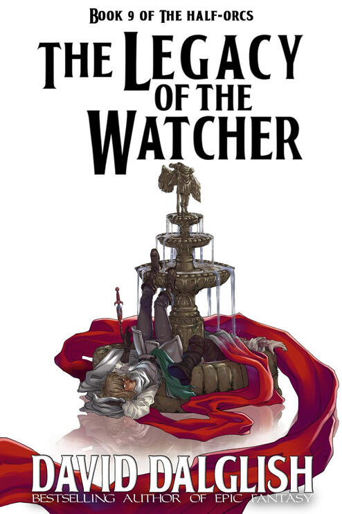 Book Cover Illustration for The Legacy of the Watcher by David Dalglish (2023)
