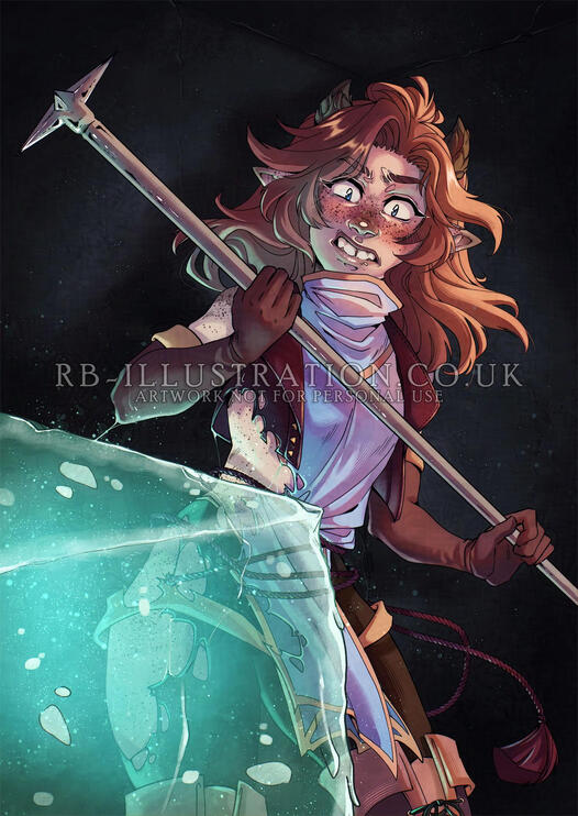 Unfortunate Encounter (D&amp;D art)