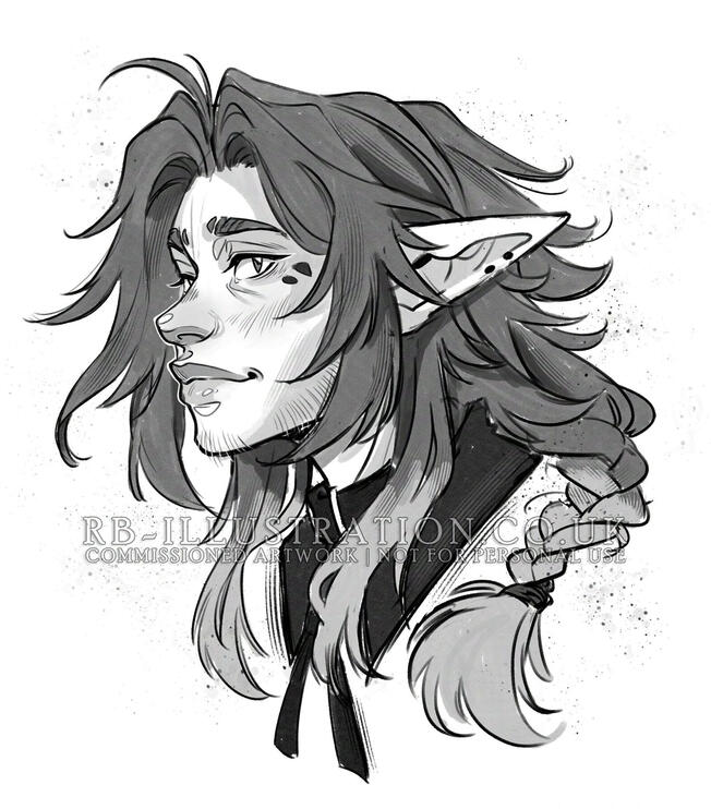 Lovejoy (Sketch Commission for Personal Client, 2026)