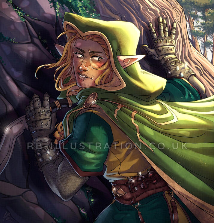 Gautier (&#39;Surprise Me&#39; Half-Body Commission)