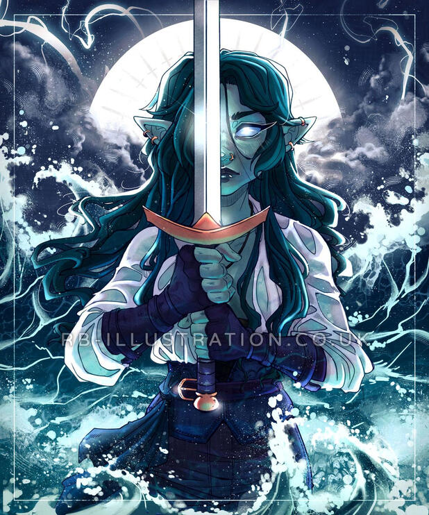 Ayre (&#39;Surprise Me&#39; Half-Body Commission)