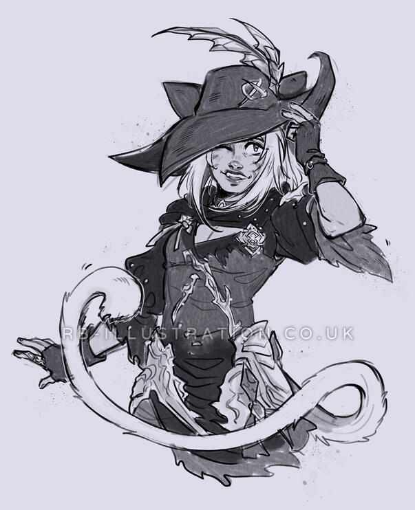 Ehriyu (Sketch Commission)